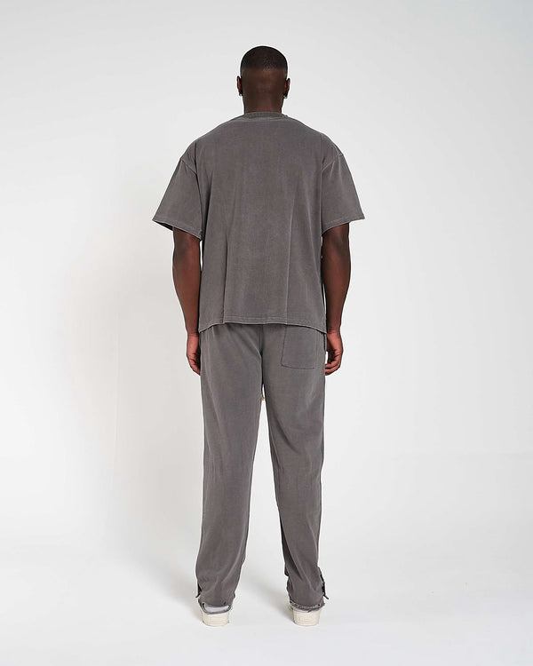 300GSM Organic Cotton T-Shirt - Charcoal Grey