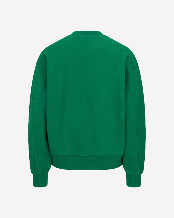 550GSM Organic Cotton Sweatshirt - Abundant Green