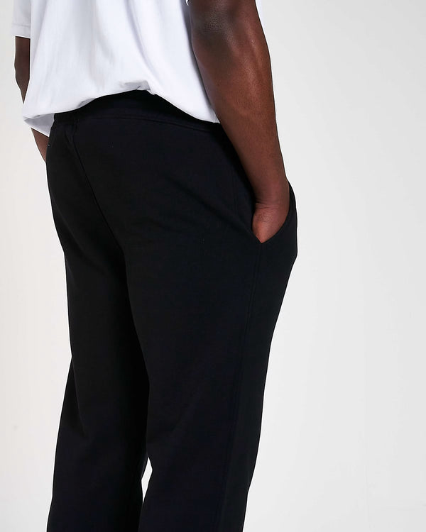 450GSM Organic Cotton Bottoms - Black