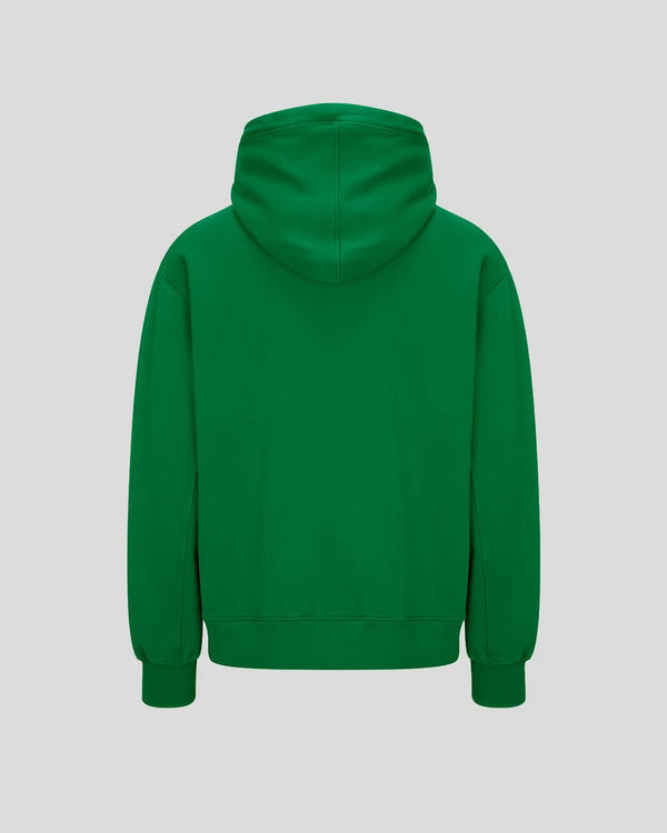 600GSM Organic Cotton Hoodie - Racing Green