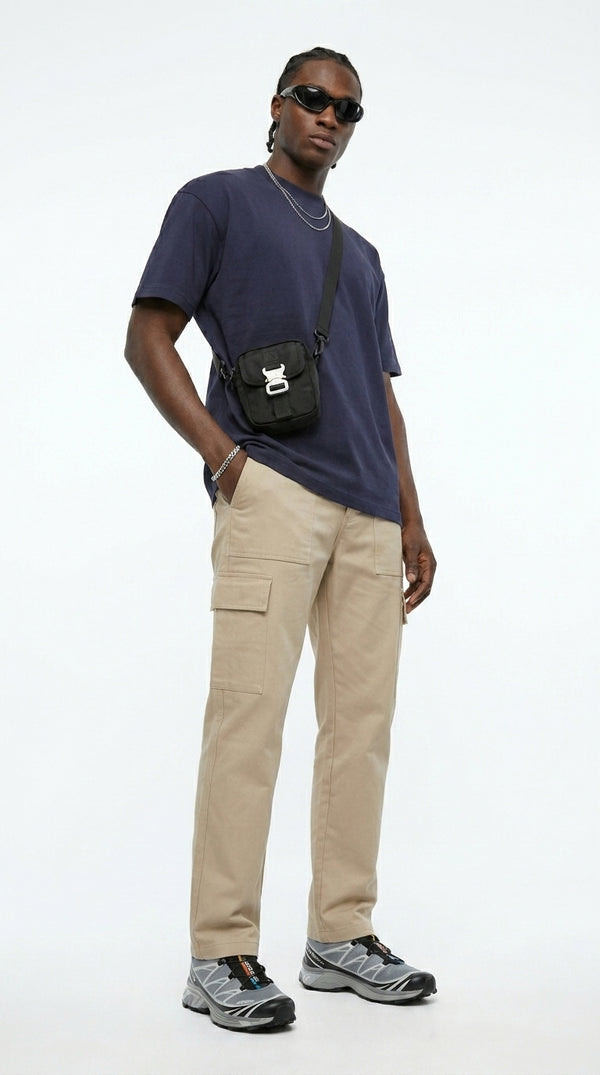 300GSM Organic Cotton T-Shirt - Navy Blue