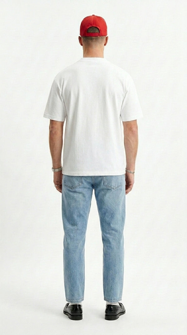 300GSM Organic Cotton T-Shirt - Optic White