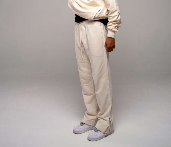 450GSM Organic Cotton Bottoms - Ecru