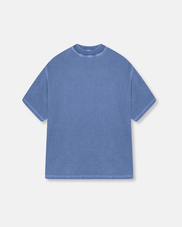 300GSM Organic Cotton T-Shirt - (Vintage Blue)