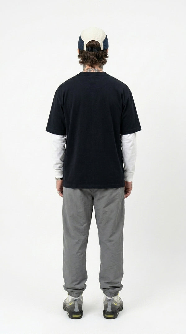 300GSM Organic Cotton T-Shirt - Black