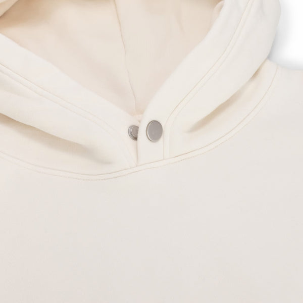 600GSM Organic Cotton Hoodie - Ecru