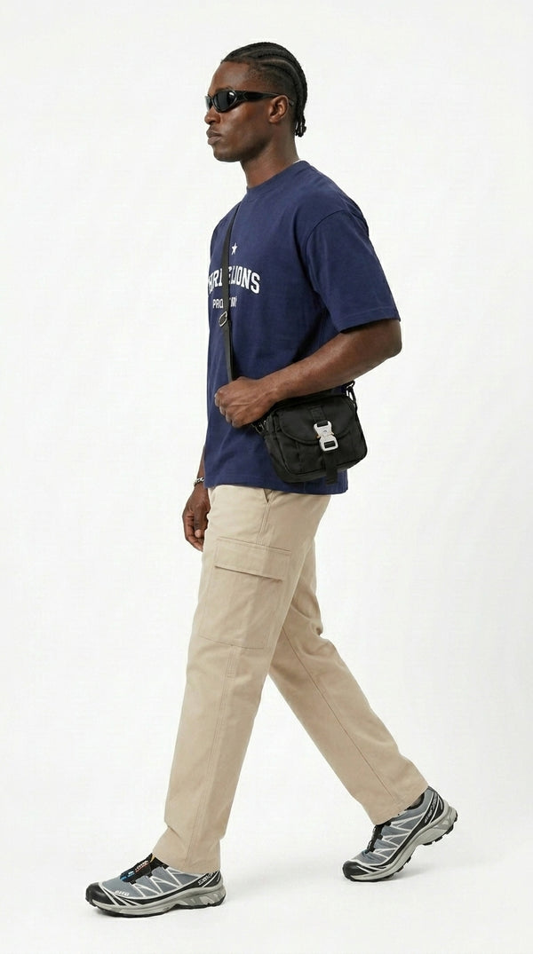 ENGLAND ‘3 LIONS’ T-SHIRT - NAVY BLUE
