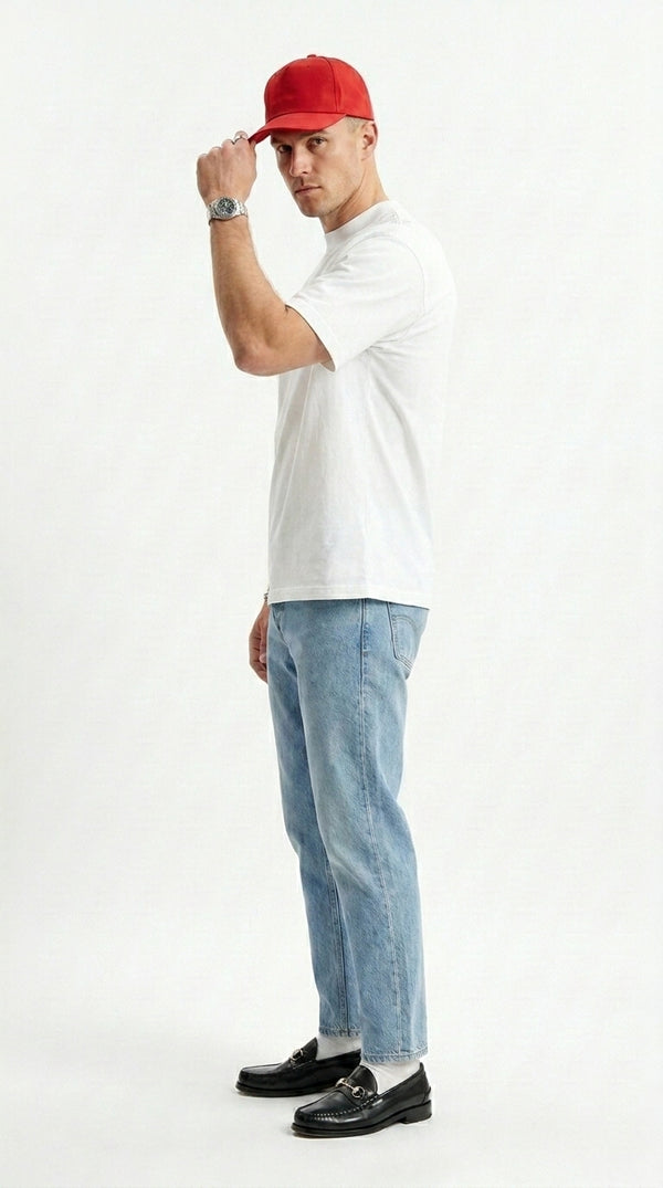 300GSM Organic Cotton T-Shirt - Optic White