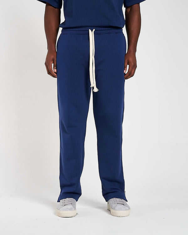 600GSM / 450GSM Organic Cotton Tracksuit - Deep Blue