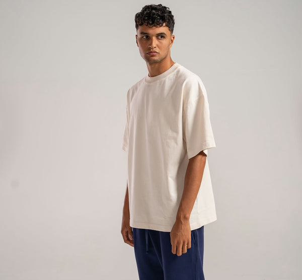 300GSM Organic Cotton T-Shirt - Ecru