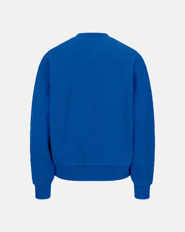 550GSM Organic Cotton Sweatshirt - Cobalt Blue
