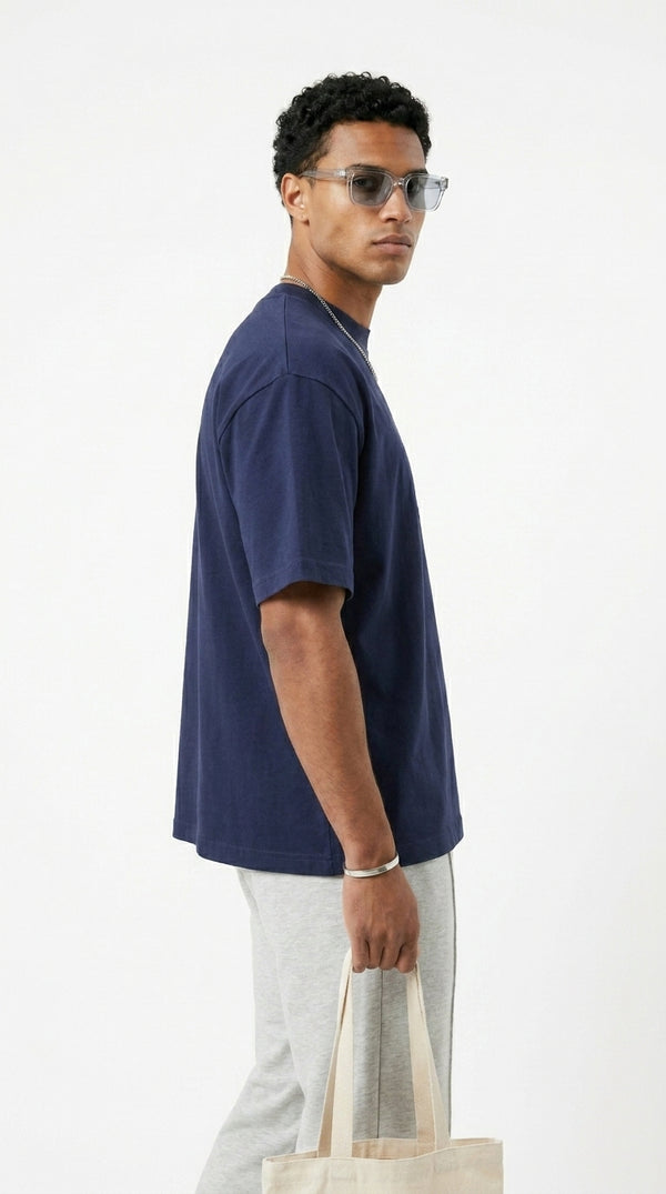 ENGLAND ‘3 LIONS’ T-SHIRT - NAVY BLUE