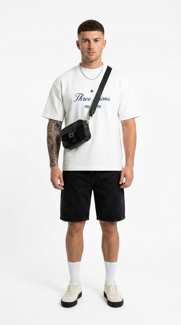 ENGLAND ‘3 LIONS’ T-SHIRT - OPTIC WHITE