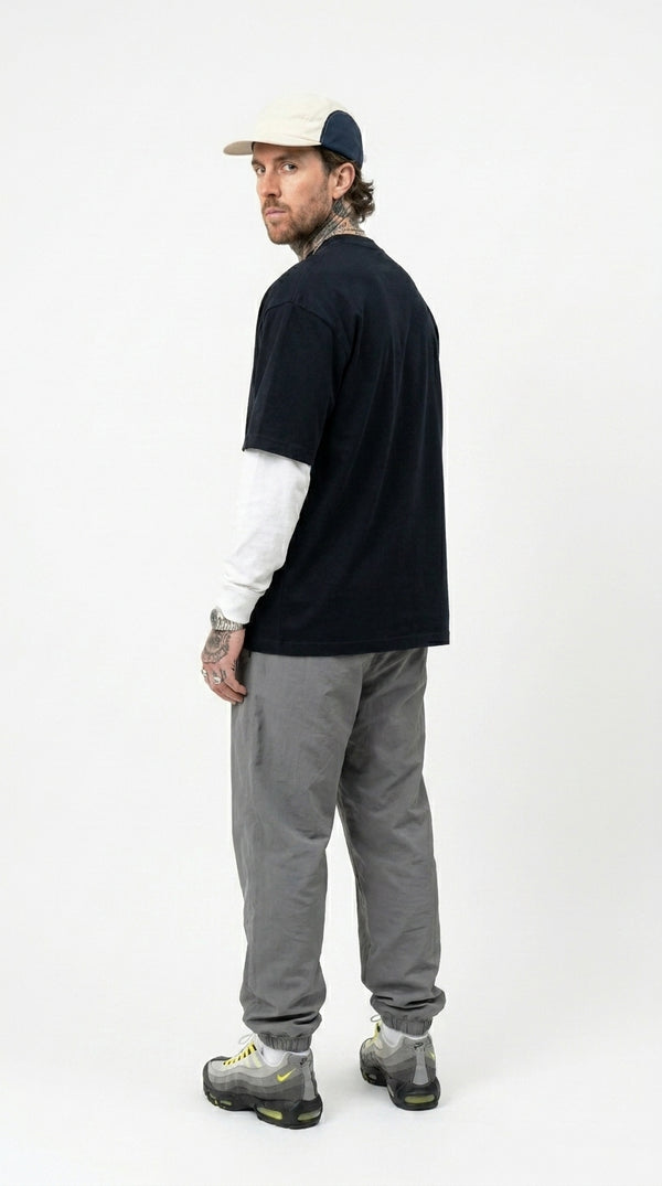 300GSM Organic Cotton T-Shirt - Black