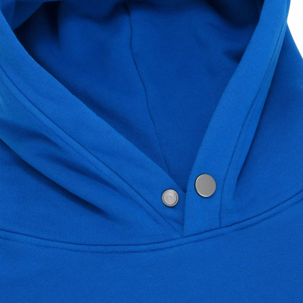 600GSM Organic Cotton Hoodie - Cobalt Blue