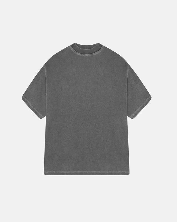 300GSM Organic Cotton T-Shirt - Charcoal Grey