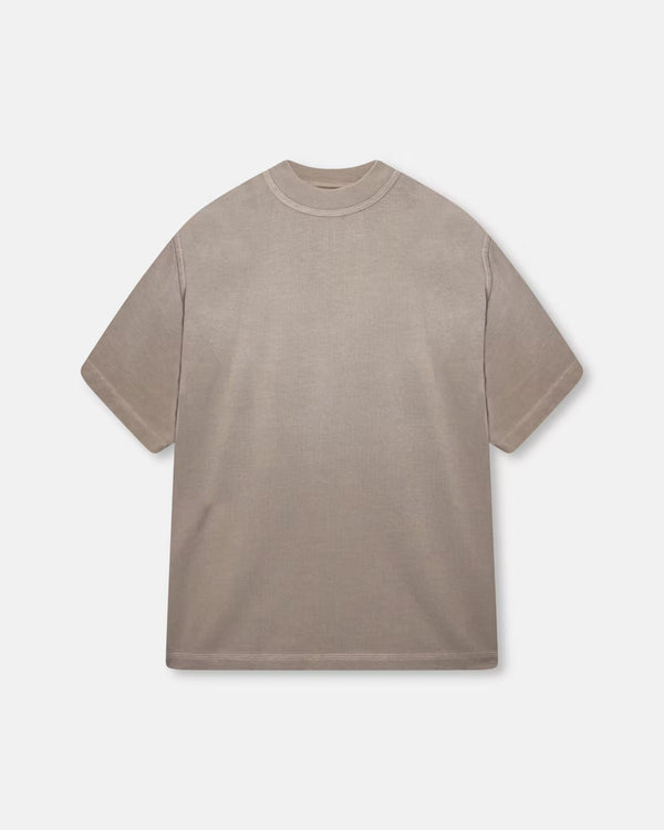 300GSM Organic Cotton T-Shirt - Mocha (Faded)