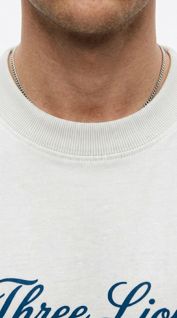 ENGLAND ‘3 LIONS’ T-SHIRT - OPTIC WHITE