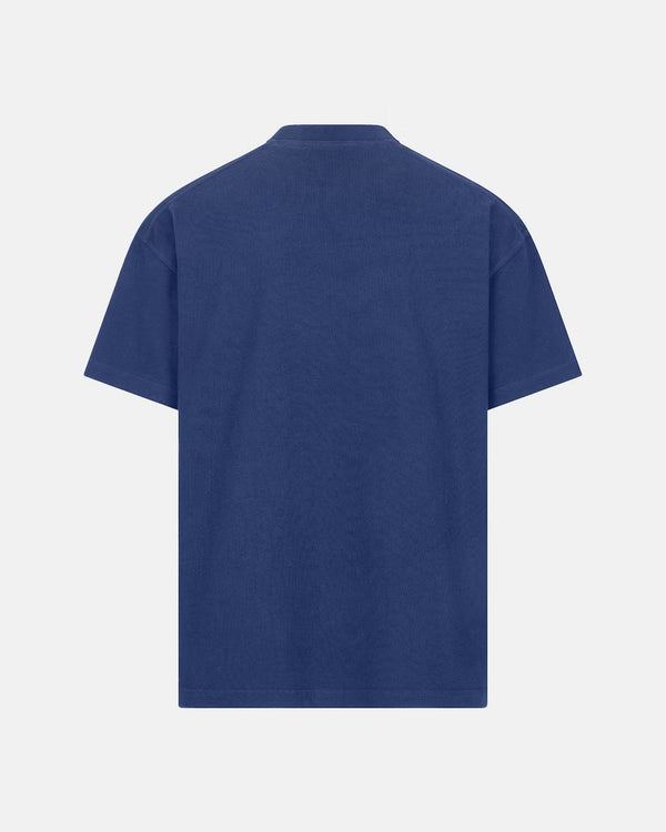300GSM Organic Cotton T-Shirt - Deep Blue