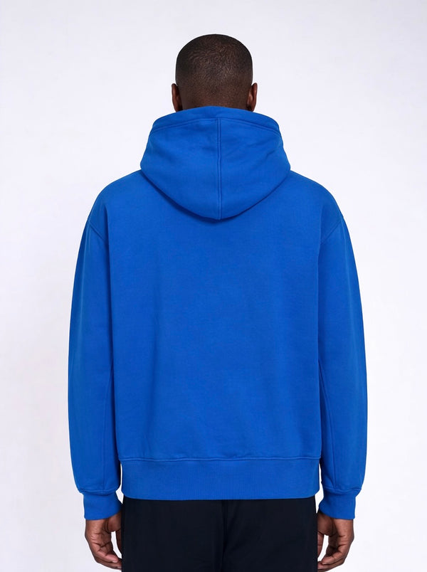 600GSM Organic Cotton Hoodie - Cobalt Blue