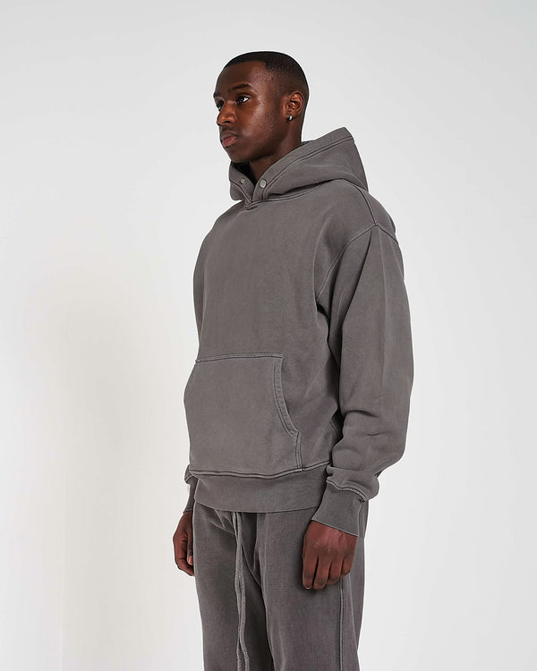 600GSM / 450GSM Organic Cotton Tracksuit - Charcoal Grey