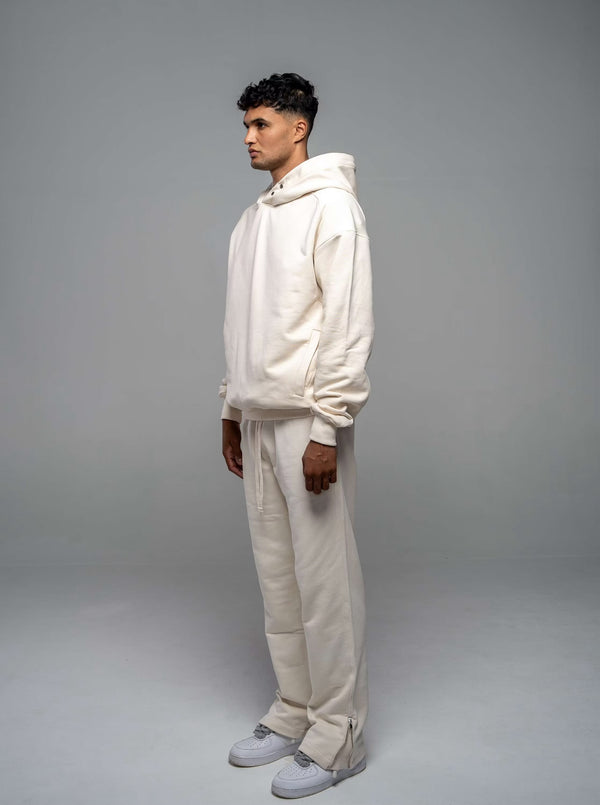 450GSM Organic Cotton Bottoms - Ecru