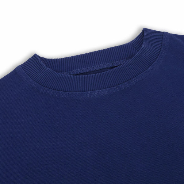 300GSM Organic Cotton T-Shirt - Deep Blue