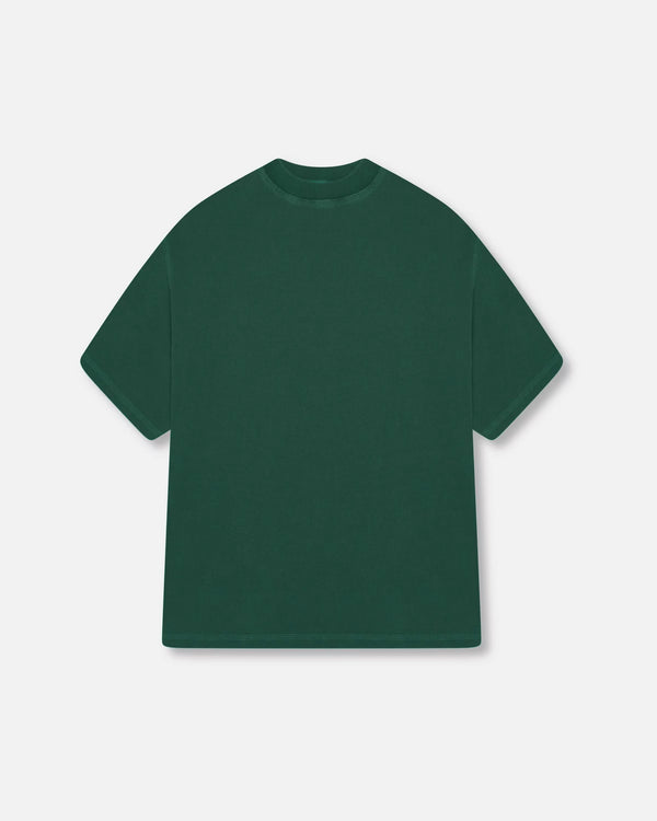 300GSM Organic Cotton T-Shirt - Vintage Green