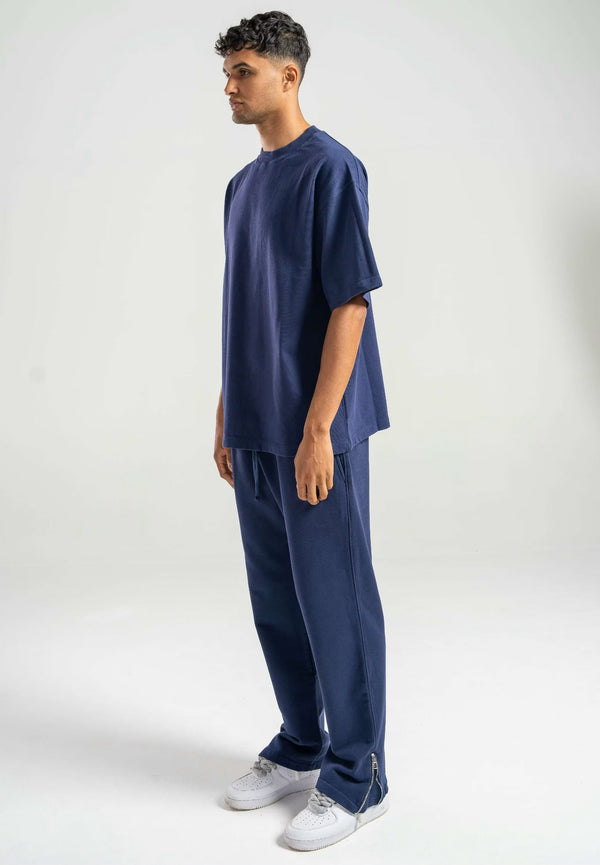 300GSM Organic Cotton T-Shirt - Navy