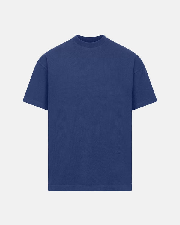 300GSM Organic Cotton T-Shirt - Deep Blue