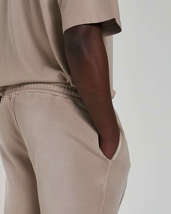 600GSM / 450GSM Organic Cotton Tracksuit - Mocha Faded