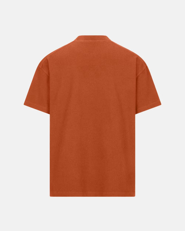 300GSM Organic Cotton T-Shirt - Burnt Orange