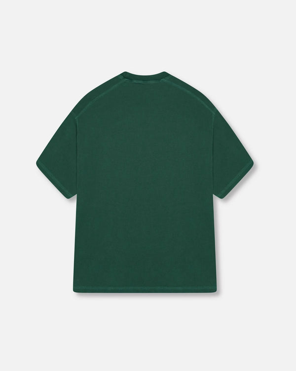 300GSM Organic Cotton T-Shirt - Vintage Green