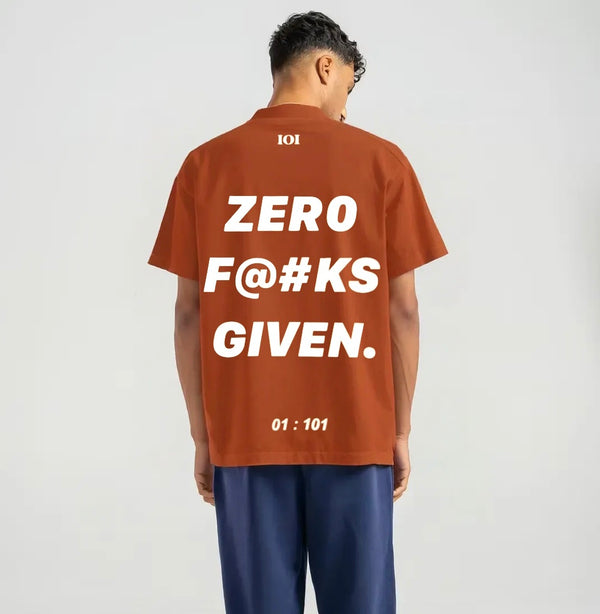 ZER0 F@#KS GIVEN.